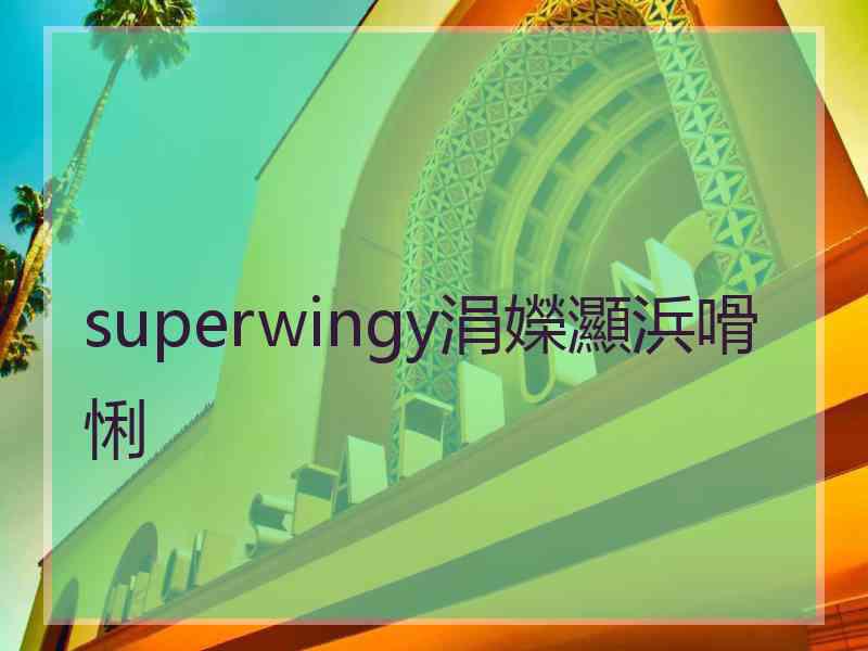 superwingy涓嬫灦浜嗗悧