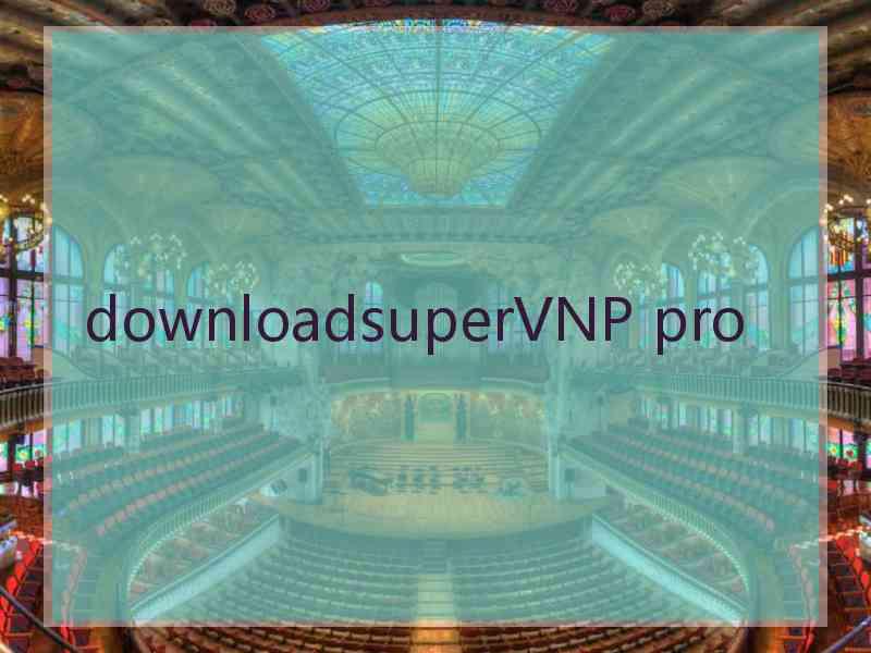 downloadsuperVNP pro