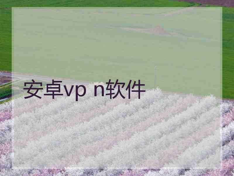 安卓vp n软件