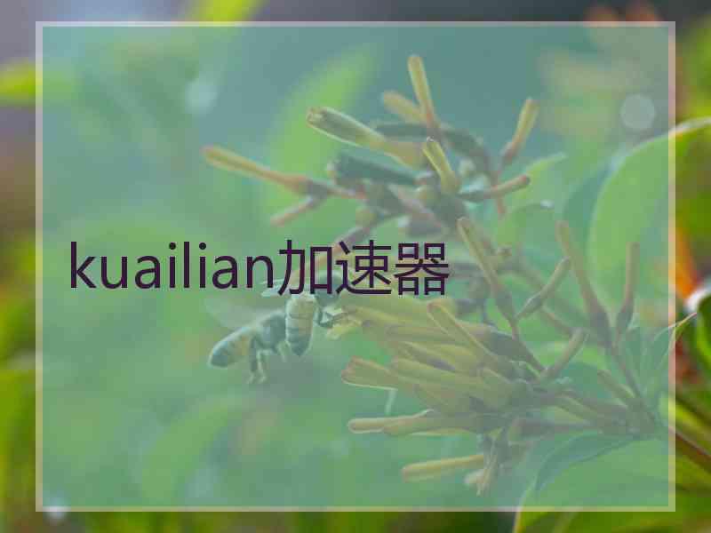 kuailian加速器