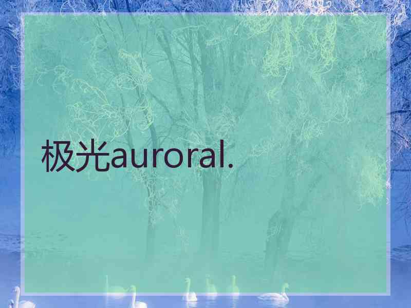 极光auroral.