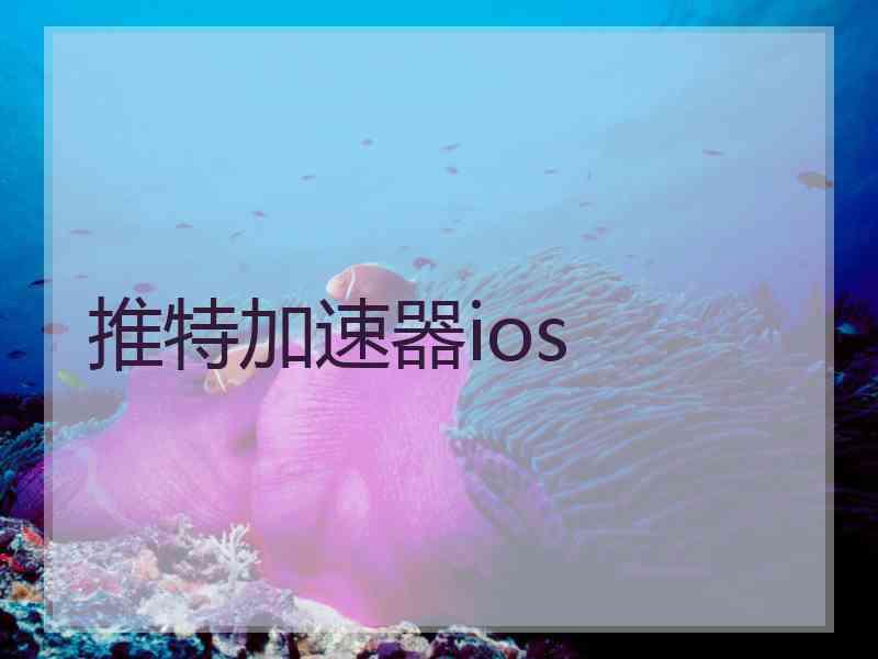 推特加速器ios