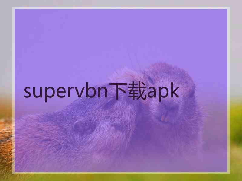 supervbn下载apk