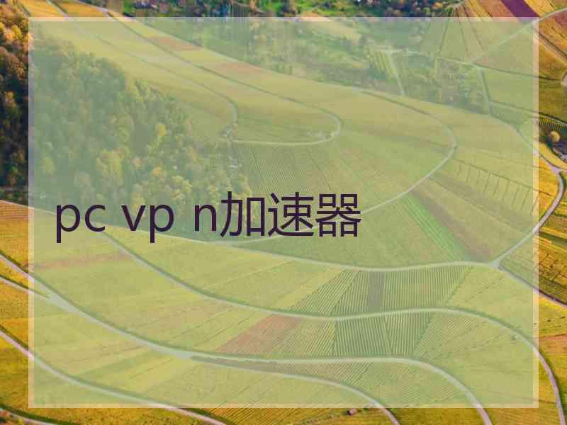 pc vp n加速器