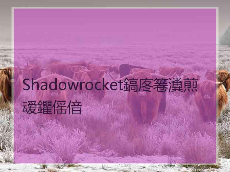 Shadowrocket鎬庝箞瀵煎叆鑺傜偣