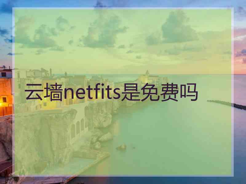 云墙netfits是免费吗