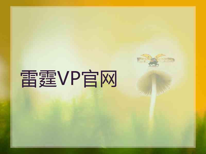 雷霆VP官网