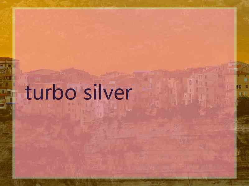 turbo silver