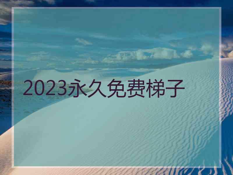 2023永久免费梯子