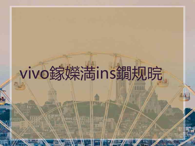 vivo鎵嬫満ins鐗规晥