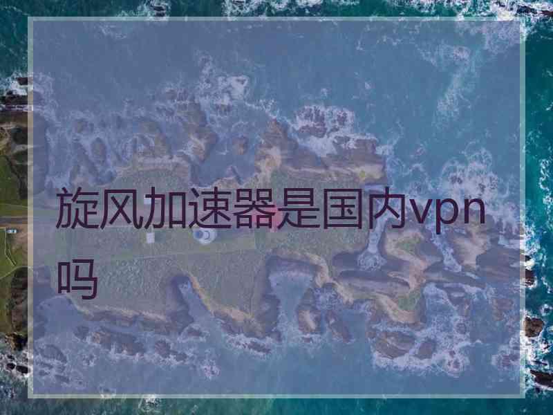 旋风加速器是国内vpn吗