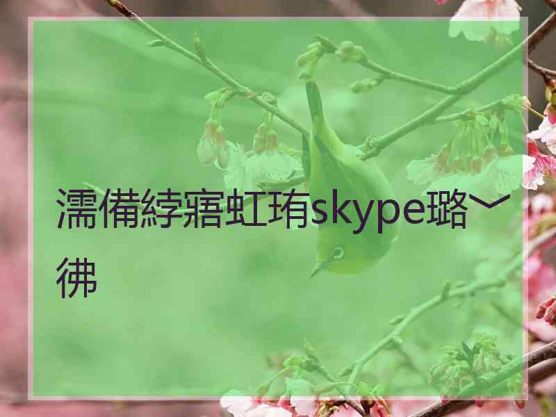 濡備綍寤虹珛skype璐﹀彿