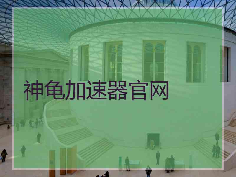 神龟加速器官网