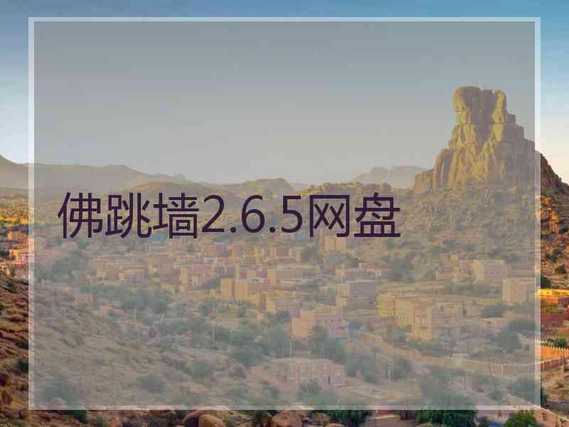 佛跳墙2.6.5网盘