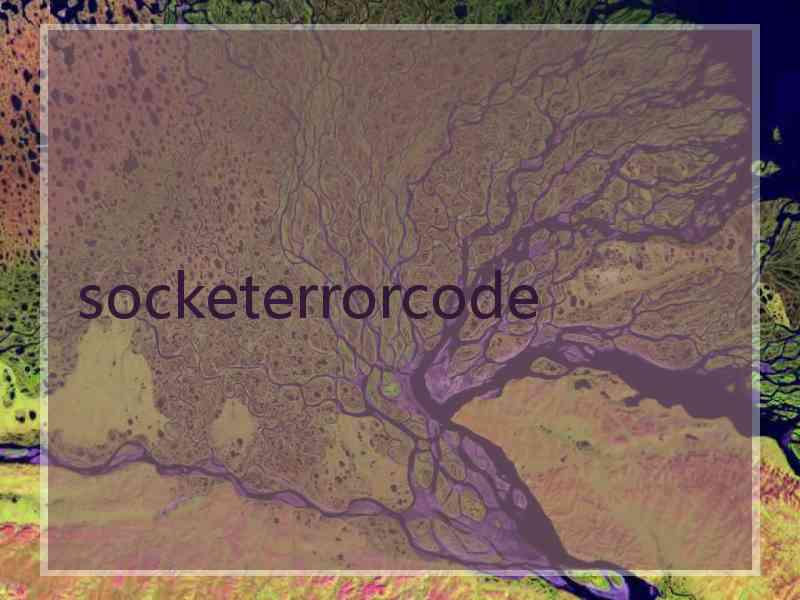 socketerrorcode