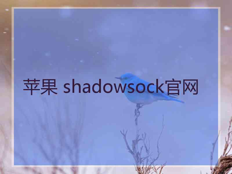 苹果 shadowsock官网