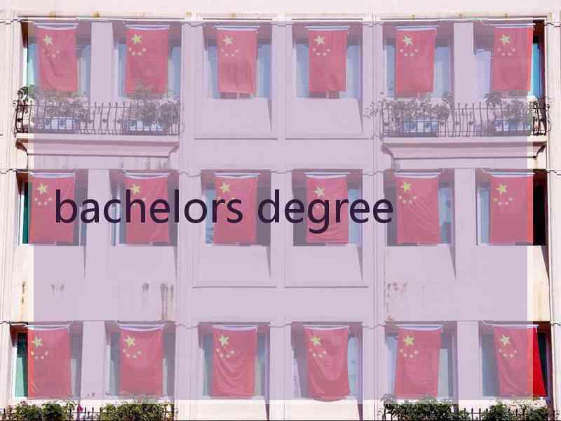 bachelors degree