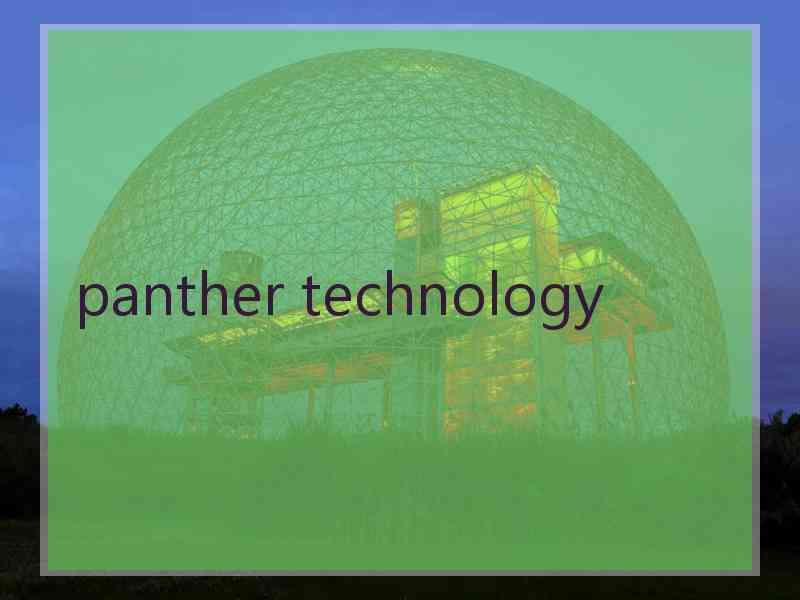 panther technology