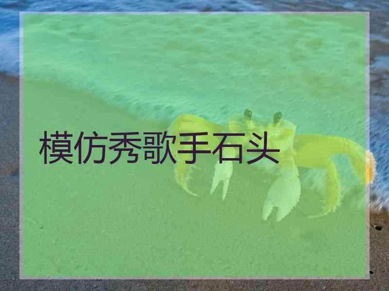 模仿秀歌手石头