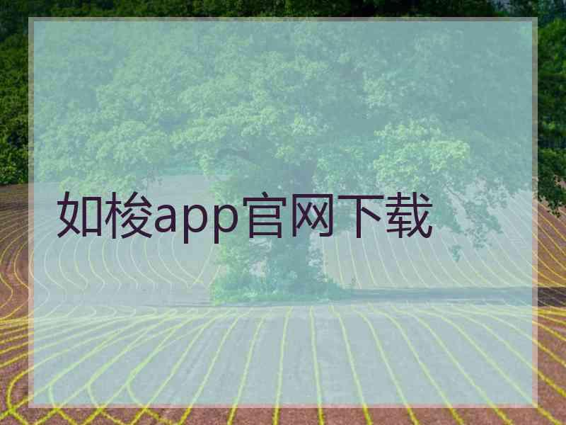 如梭app官网下载