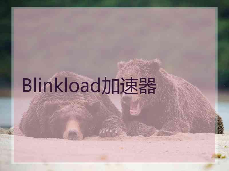 Blinkload加速器