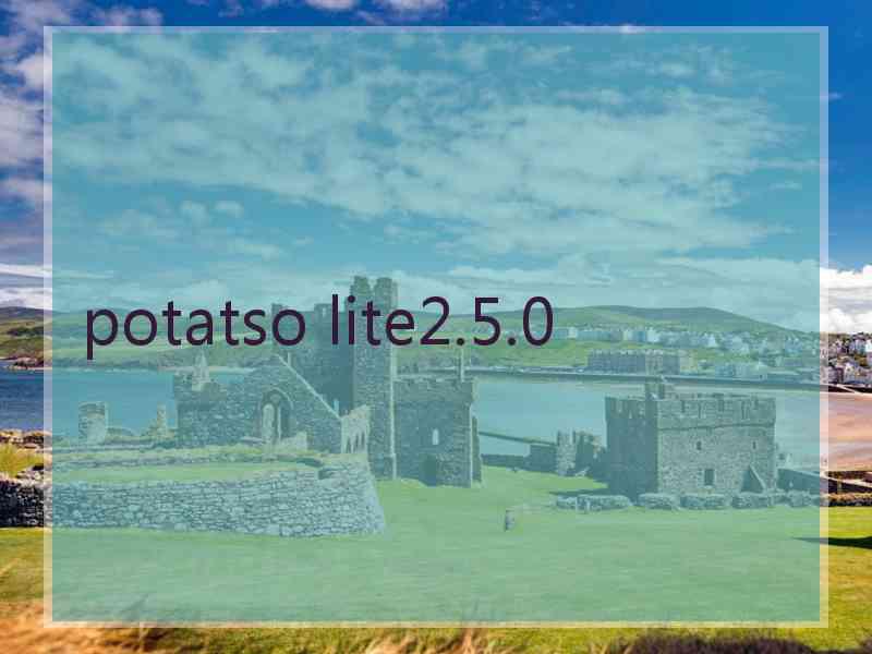 potatso lite2.5.0