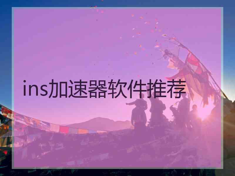 ins加速器软件推荐