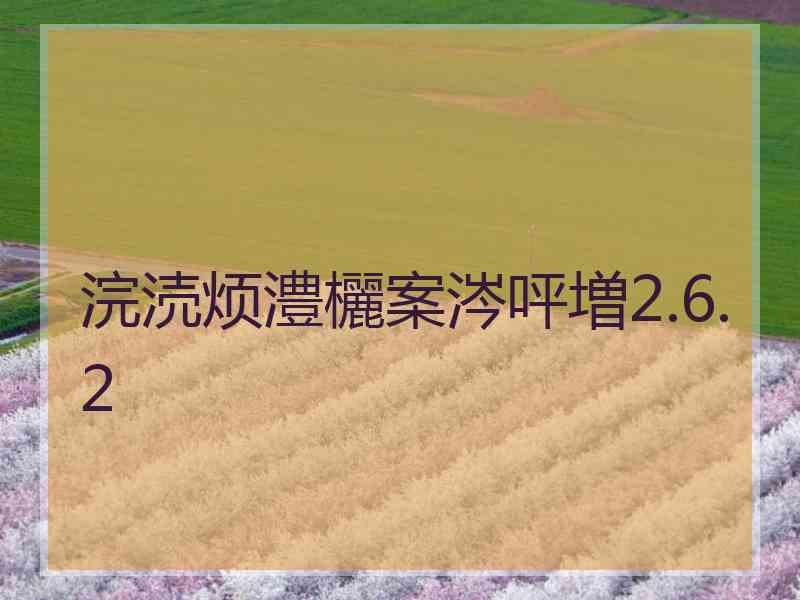 浣涜烦澧欐案涔呯増2.6.2