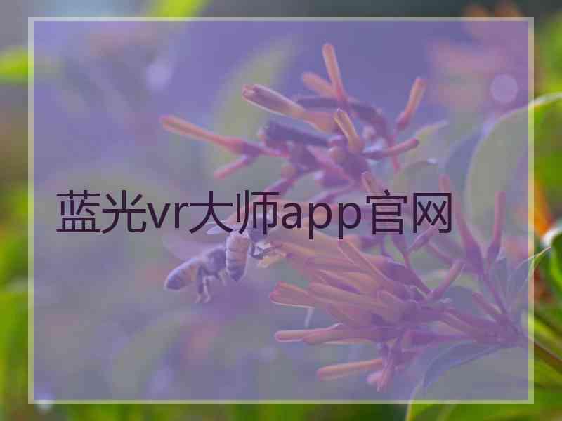 蓝光vr大师app官网