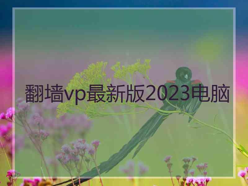 翻墙vp最新版2023电脑