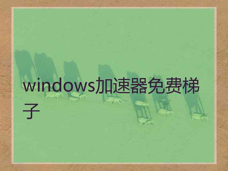 windows加速器免费梯子